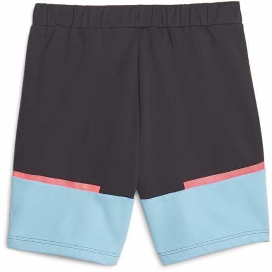 Puma Mcfc Casuals Shorts Football Short Mens Dark Navy 