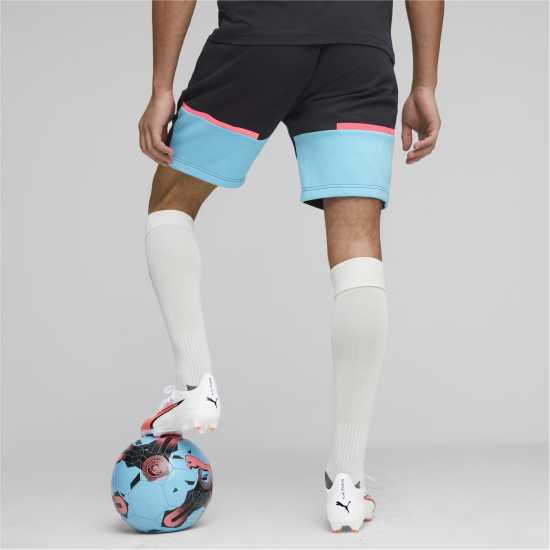 Puma Mcfc Casuals Shorts Football Short Mens Dark Navy 