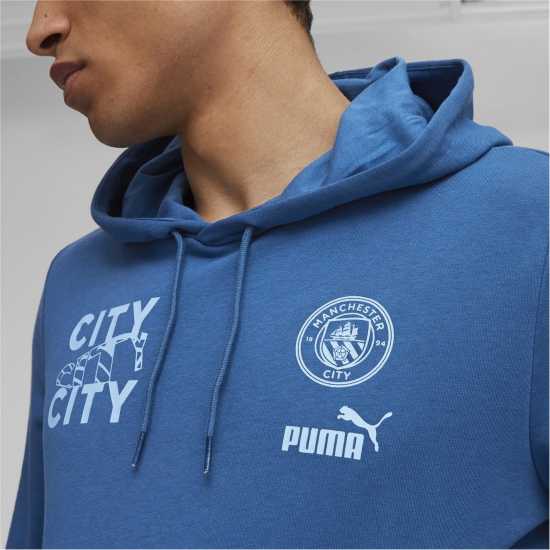 Puma Мъжки Суитшърт Mcfc Ftblcore Graphic Hoody Mens  