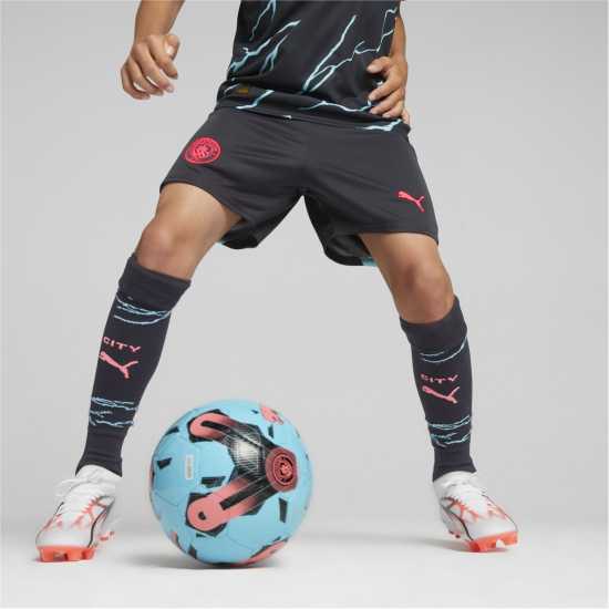 Puma Mcfc Shorts Cb Replica Jr Football Short Unisex Kids  