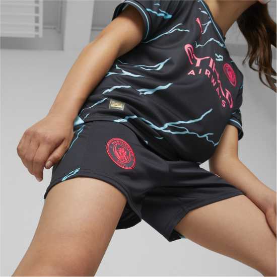 Puma Mcfc Shorts Cb Replica Jr Football Short Unisex Kids  