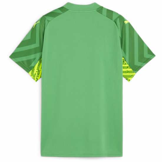 Puma Mcfc Gk Jersey Replica Ss Jr Goalkeeper Top Unisex Kids Green Puma Mcfc Gk Jersey Replica Ss Jr Goalkeeper Top Unisex Kids Green