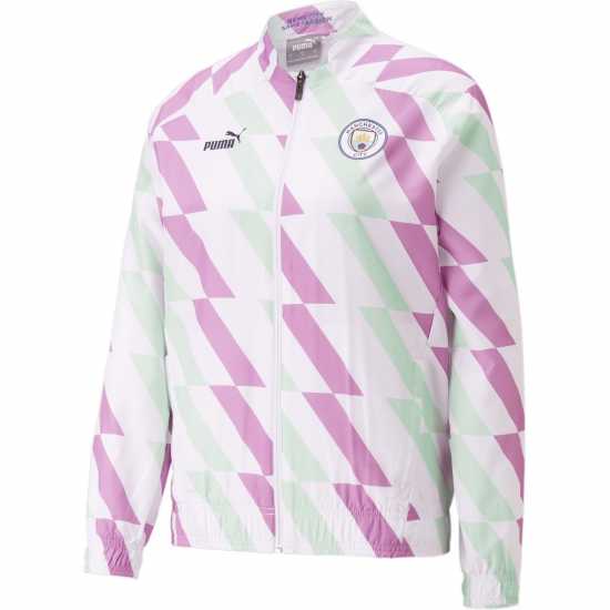 Puma Mcfc Prematch Jacket W T-Shirt Womens  