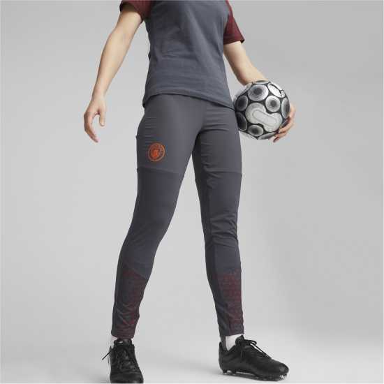 Puma Mcfc Training Pants Pro W W/o Pocket Tracksuit Bottom Womens  