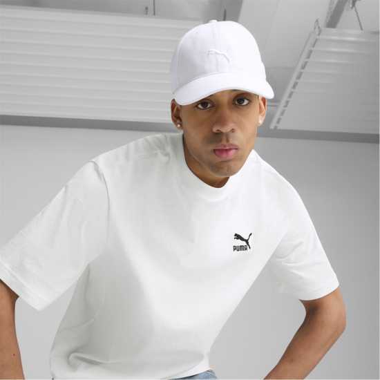 Puma Premium Ess Classic Bb Cap Baseball Unisex Adults Puma White 