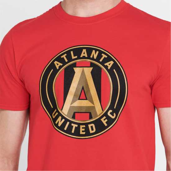 Мъжка Тениска Mls Logo T Shirt Mens Atlanta Мъжки ризи