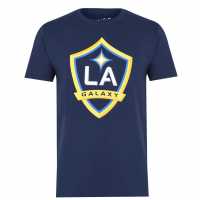 Мъжка Тениска Mls Logo T Shirt Mens LA Galaxy Мъжки ризи
