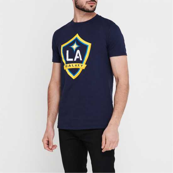 Mls Logo T-Shirt Adults LA Галакси 