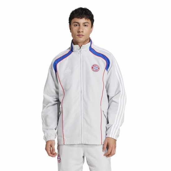 Футболни тренировъчни якета Adidas Fc Bayern Ubp Tracksuit Top Adults Adidas Fc Bayern Ubp Tracksuit Top Adults Футболни тренировъчни якета