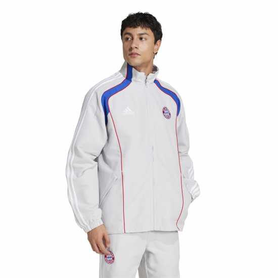 Футболни тренировъчни якета Adidas Fc Bayern Ubp Tracksuit Top Adults Adidas Fc Bayern Ubp Tracksuit Top Adults Футболни тренировъчни якета