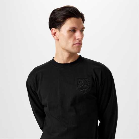 Score Draw England '66 Black Out Long Sleeve Shirt  