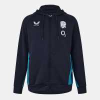 England Rugby Full Zip Hoodie 2025 Mens  