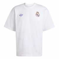 Adidas Real Madrid Originals Lfstlr T-Shirt 25/26 Mens  