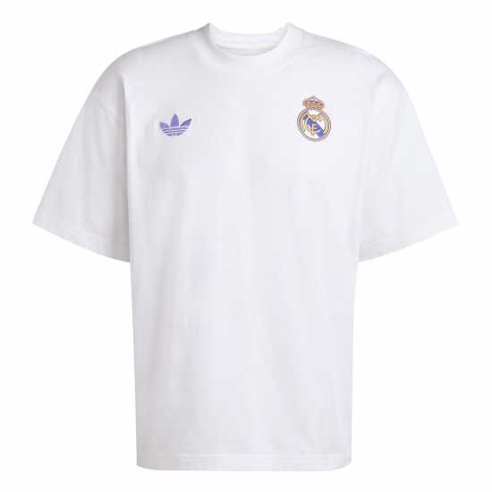 Adidas Real Madrid Originals Lfstlr T-Shirt 25/26 Mens  