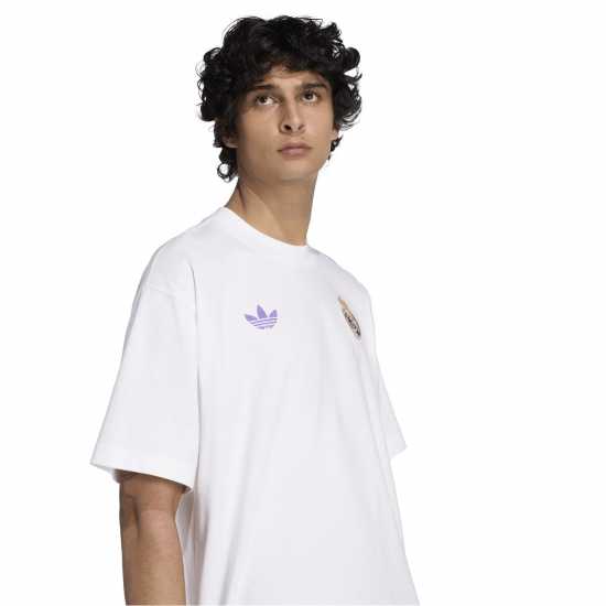 Adidas Real Madrid Originals Lfstlr T-Shirt 25/26 Mens  