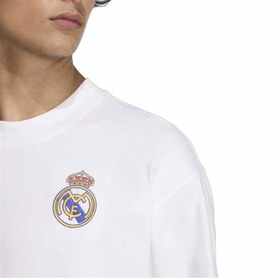 Adidas Real Madrid Originals Lfstlr T-Shirt 25/26 Mens  