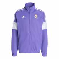 Adidas Real Madrid Originals Tracksuit Top 25/26 Mens  