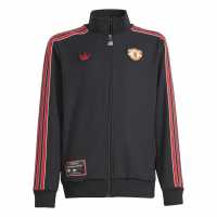 Adidas Детско Спортно Горнище Manchester United Fc Terrace Icons Track Top Juniors  Футболни екипи за бягане