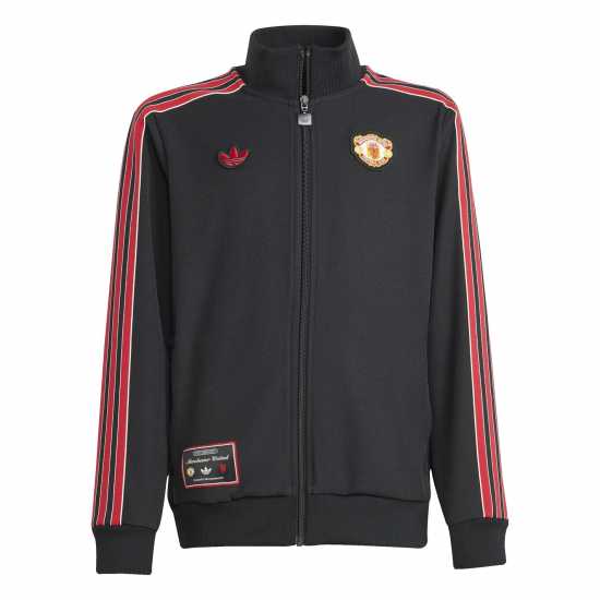 Футболни екипи за бягане Adidas Детско Спортно Горнище Manchester United Fc Terrace Icons Track Top Juniors Adidas Детско Спортно Горнище Manchester United Fc Terrace Icons Track Top Juniors Футболни екипи за бягане