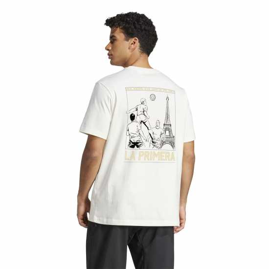 Adidas Мъжка Риза Real Madrid Heavy Cotton T-Shirt Mens  