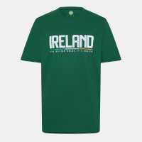 Мъжка Риза Ireland Crest T-Shirt Mens  