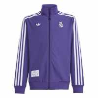 adidas Real Madrid Icon Tracksuit Top Junior's  