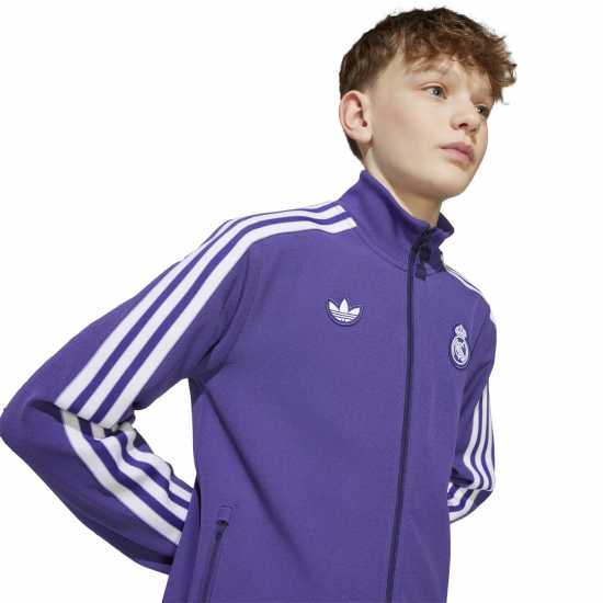 adidas Real Madrid Icon Tracksuit Top Junior's adidas Real Madrid Icon Tracksuit Top Junior's