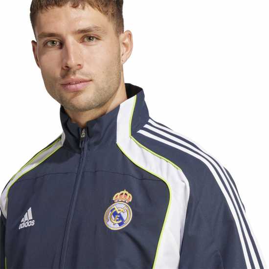 Футболни тренировъчни якета Adidas Real Madrid Ubp Tracksuit Top Adults Adidas Real Madrid Ubp Tracksuit Top Adults Футболни тренировъчни якета
