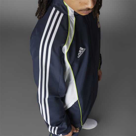 Футболни тренировъчни якета Adidas Real Madrid Ubp Tracksuit Top Adults Adidas Real Madrid Ubp Tracksuit Top Adults Футболни тренировъчни якета