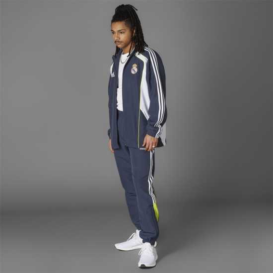 Футболни тренировъчни якета Adidas Real Madrid Ubp Tracksuit Top Adults Adidas Real Madrid Ubp Tracksuit Top Adults Футболни тренировъчни якета