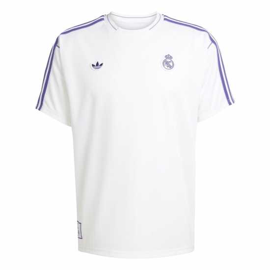 Adidas Real Madrid Icon T-Shirt Adults  