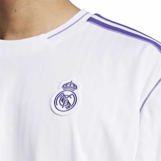 Adidas Real Madrid Icon T-Shirt Adults  