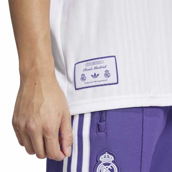 Adidas Real Madrid Icon T-Shirt Adults  