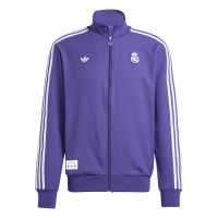 Adidas Real Madrid Terraces Icon Tracksuit Top  