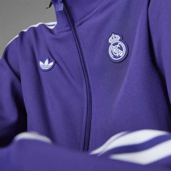 Adidas Real Madrid Terraces Icon Tracksuit Top Adidas Real Madrid Terraces Icon Tracksuit Top