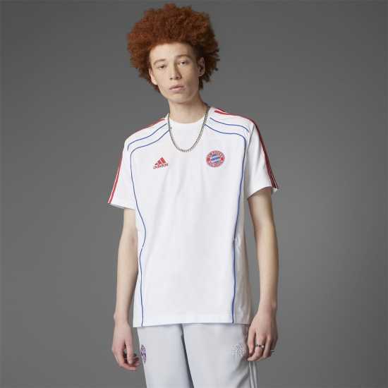 Adidas Fc Bayern Ubp T-Shirt Adults Adidas Fc Bayern Ubp T-Shirt Adults