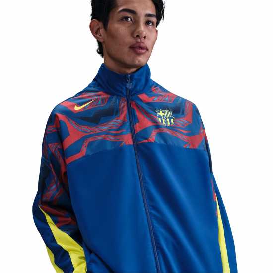 Nike Fcb Se Wovn Jkt Sn54  Футболни тренировъчни горнища