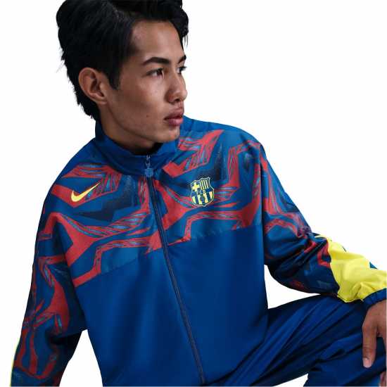 Nike Fcb Se Wovn Jkt Sn54  Футболни тренировъчни горнища