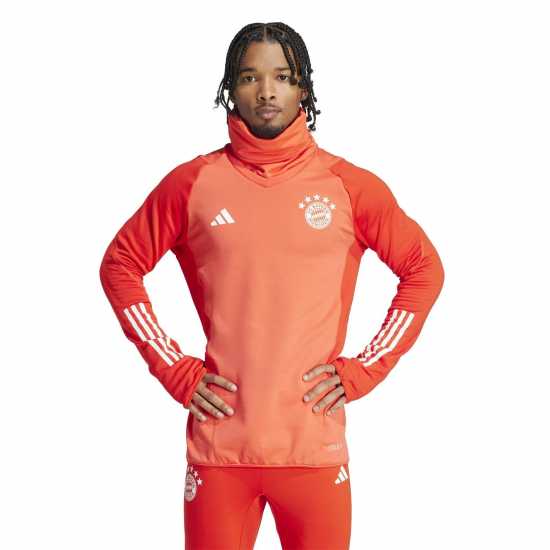 Футболни тренировъчни якета Adidas Bayern Munich Tiro 23 Pro Warm Top 2023 2024 Adults Adidas Bayern Munich Tiro 23 Pro Warm Top 2023 2024 Adults Футболни тренировъчни якета