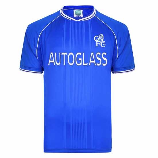 Футболни тренировъчни горнища Домакинска Футболна Фланелка Score Draw Chelsea Retro Home Shirt 2000 Adults Домакинска Футболна Фланелка Score Draw Chelsea Retro Home Shirt 2000 Adults Футболни тренировъчни горнища