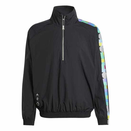 Футболни тренировъчни якета Adidas Мъжко Спортно Горнище Manchester United Peter Saville Tracksuit Top Mens Adidas Мъжко Спортно Горнище Manchester United Peter Saville Tracksuit Top Mens Футболни тренировъчни якета