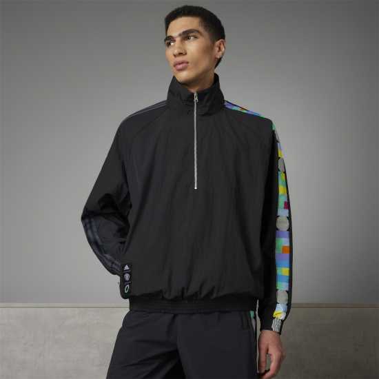 Футболни тренировъчни якета Adidas Мъжко Спортно Горнище Manchester United Peter Saville Tracksuit Top Mens Adidas Мъжко Спортно Горнище Manchester United Peter Saville Tracksuit Top Mens Футболни тренировъчни якета