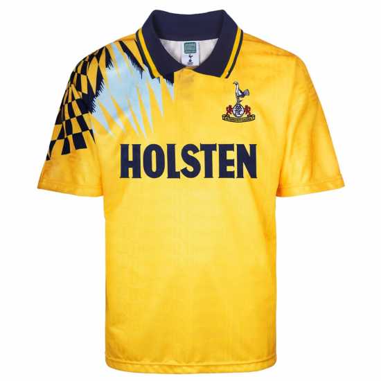 Футболни тренировъчни горнища Score Draw Tottenham Hotspur Retro Away Shirt 1992 Adults Score Draw Tottenham Hotspur Retro Away Shirt 1992 Adults Футболни тренировъчни горнища