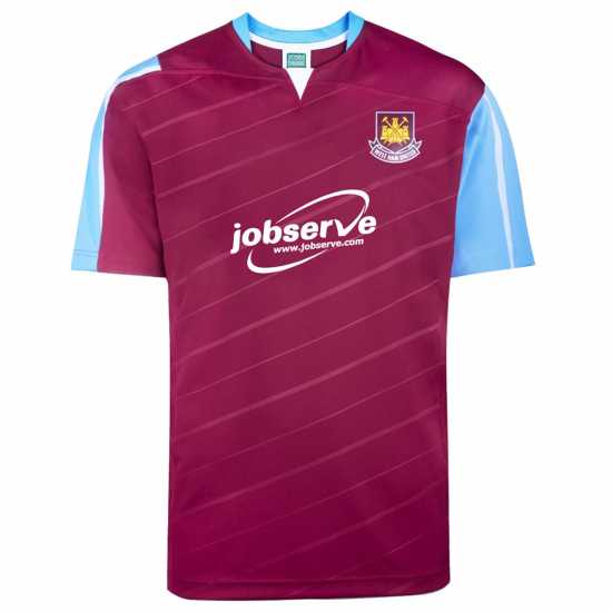 Домакинска Футболна Фланелка Score Draw West Ham United Retro Home Shirt 2005 Adults  Футболни тренировъчни горнища