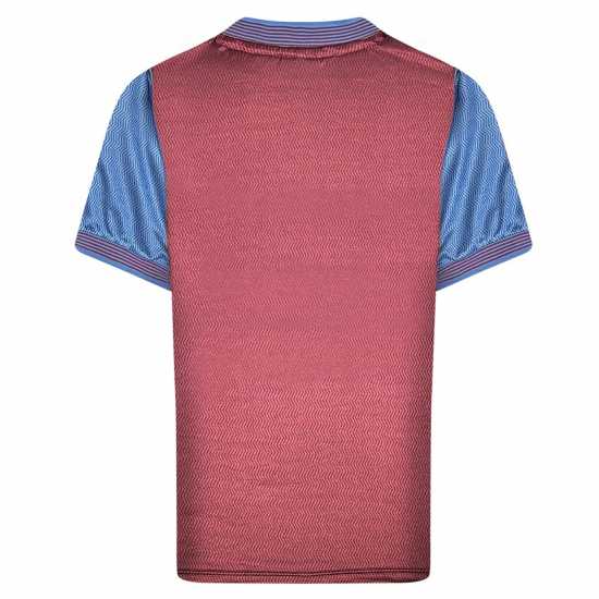 Score Draw Домакинска Футболна Фланелка Aston Villa Retro Home Shirt 98 Adults Score Draw Домакинска Футболна Фланелка Aston Villa Retro Home Shirt 98 Adults