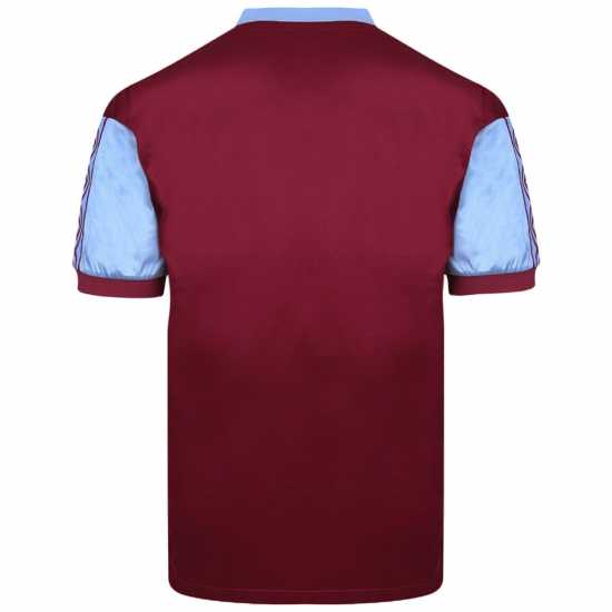 Домакинска Футболна Фланелка Score Draw Burnley Retro Home Shirt 1990 Adults  Футболни тренировъчни горнища