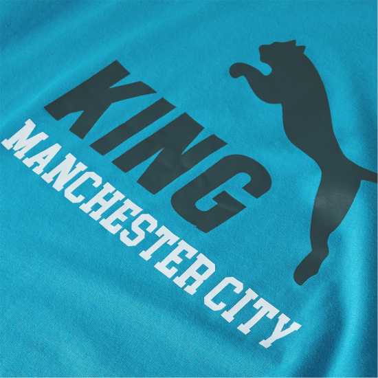 Puma Men's King Manchester City Short Sleeve T-Shirt  