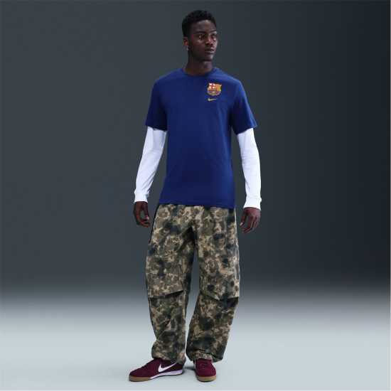 Всекидневно футболно облекло Nike Barcelona T-Shirt Adults Nike Barcelona T-Shirt Adults Всекидневно футболно облекло