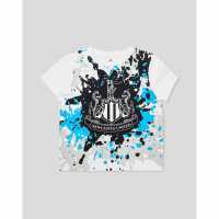 Castore Newcastle United Print T-Shirt Infants  Детски тениски и фланелки