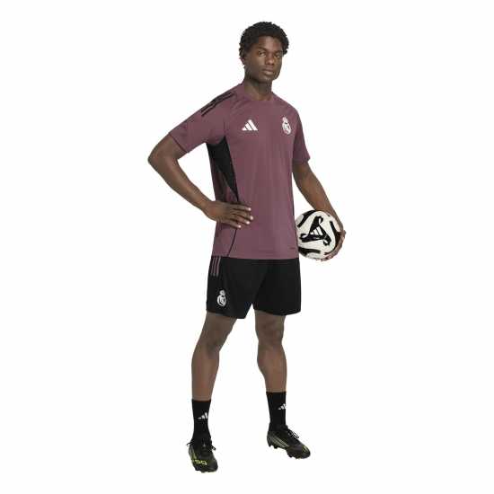 Adidas Men's Real Madrid Short Sleeve T-Shirt Adidas Men's Real Madrid Short Sleeve T-Shirt
